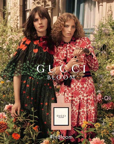 gucci bloom advert models